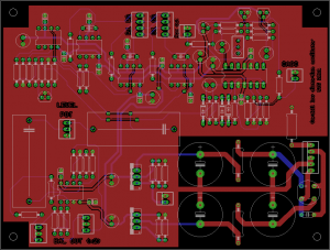 Image of low distortion oscillator PCB