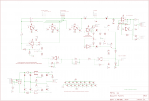 Low distortion oscillator schematic